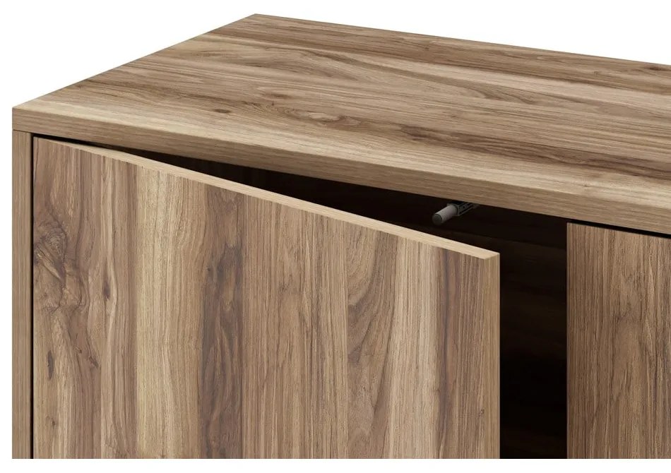 TV stolík v dekore orecha v prírodnej farbe 160x51 cm Laila – Marckeric