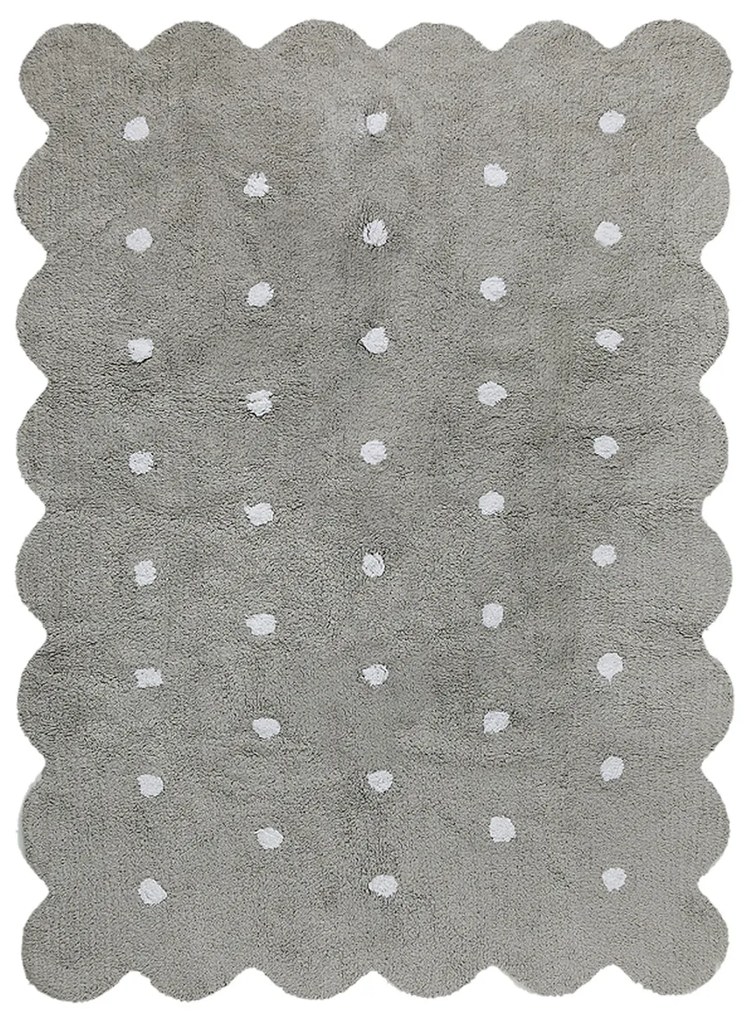 Lorena Canals koberce Pre zvieratá: Prateľný koberec Biscuit Grey - 120x160 cm