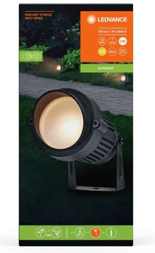 Ledvance - LED Vonkajšia lampa SPOT SPIKE LED/1W/12V IP44