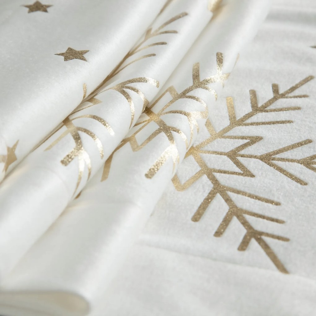 VIANOČNÝ BEHÚŇ NA STÔL ELEGANCE3 40X140 CM VZOROVANÝ