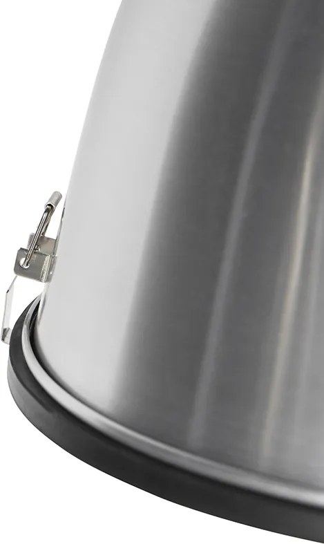 Sada 2 závesných svietidiel hliník 38 cm stmievateľné - Anteros