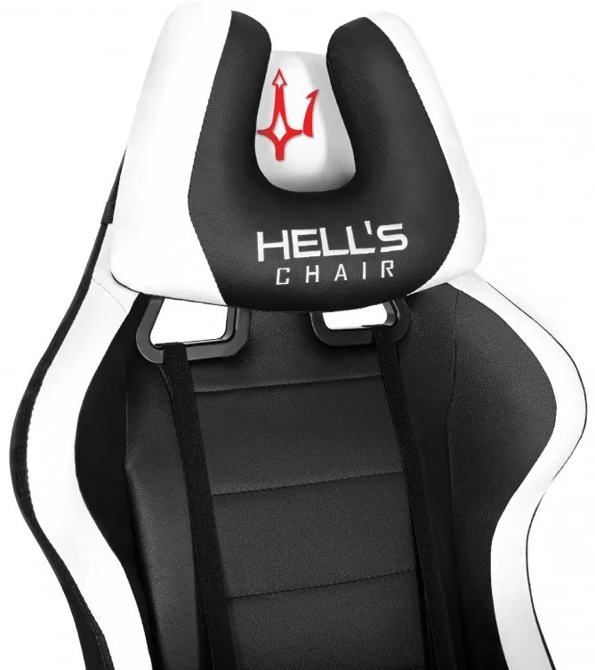 Hells Herná stolička Hell's Chair HC-1039 White