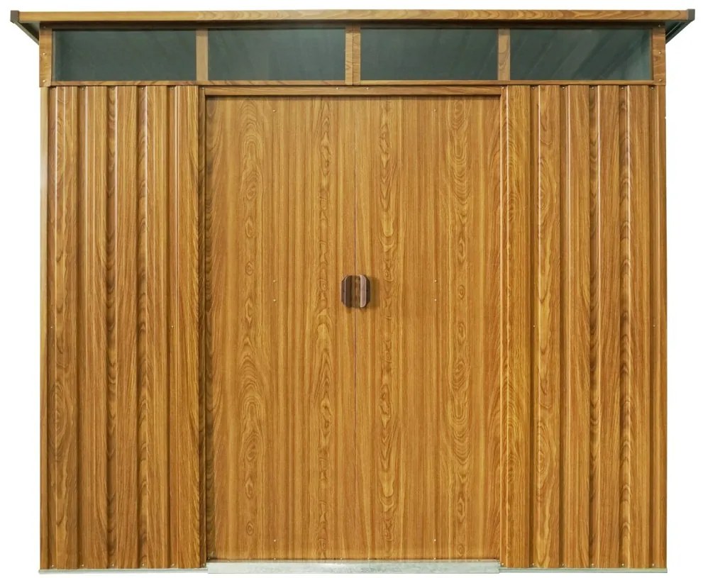 Zahradní domek BestBerg ZDSL-6D / 6,6 m² / 238 x 279 x 203 cm / dřevo/hnědá