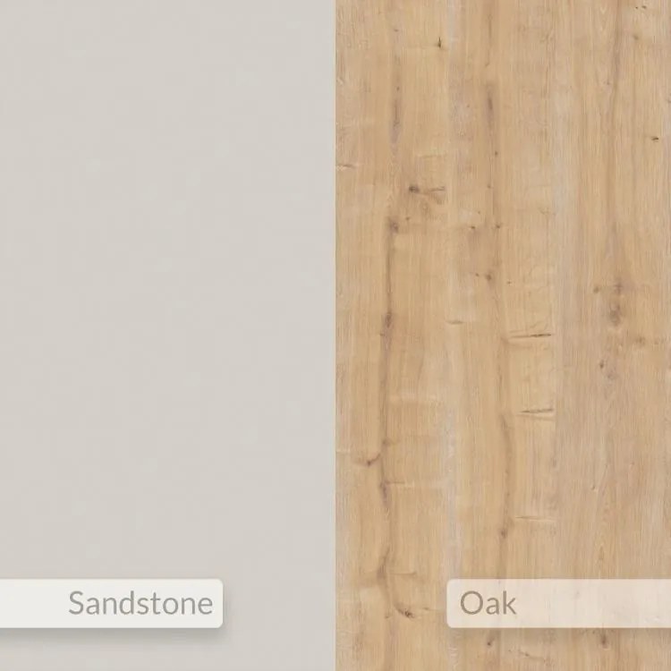 Predsieňová stena Houseland Acton dub safírový/pieskovec