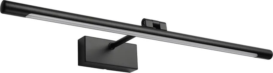 LED osvetlenie zrkadla do kúpeľne MIRROR LED/8W/230V 4000K IP44 60 cm čierna