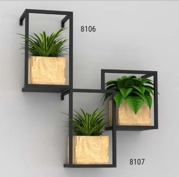 Nástenný kvetináč 30x18 cm