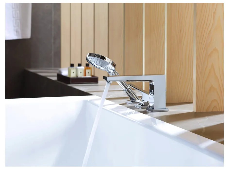Hansgrohe Metropol, batéria na okraj vane, 3-otvorová inštalácia, chrómová, HAN-32551000