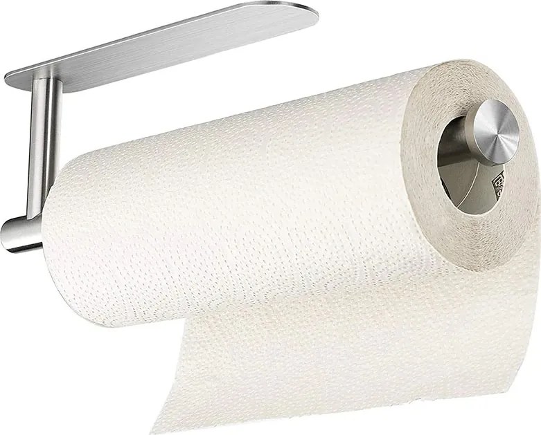 Držiak kuchynských utierok PARGO - strieborný