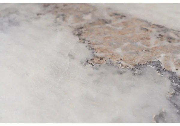 Konferenčný stolík PRIZMA 35x90 cm, mramorový dekor