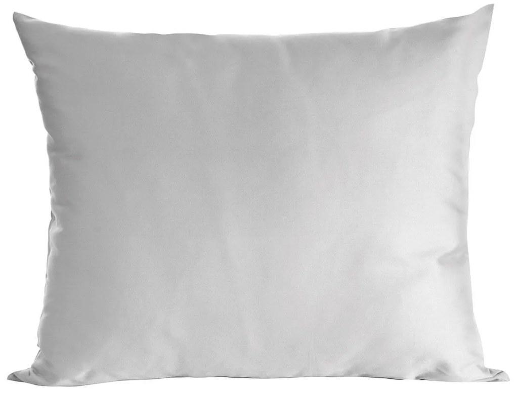 MAKOSATÉNOVÁ OBLIEČKA NA VANKÚŠ NOVA3 70X90 CM STRIEBORNÁ