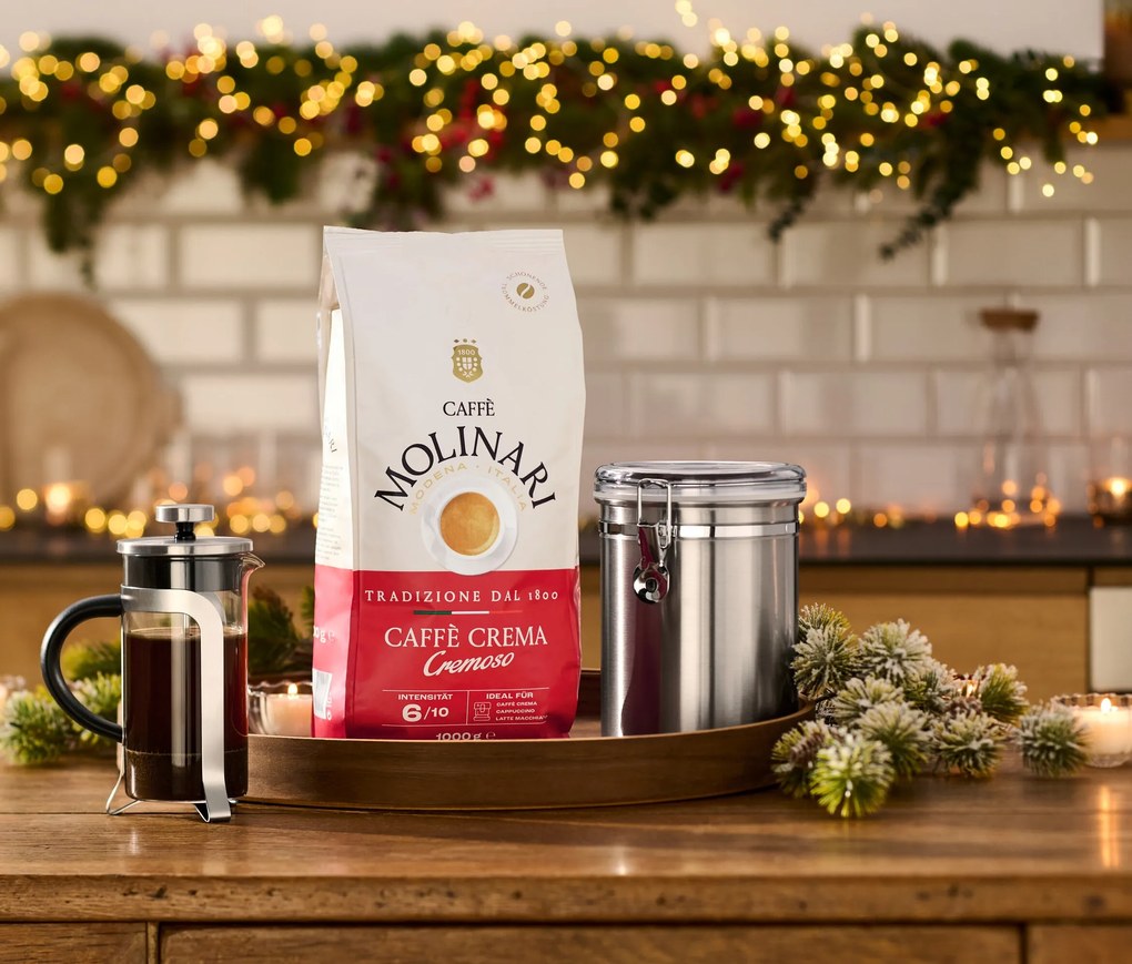 Kanvica french press 300 ml, 2 šálky, strieborná