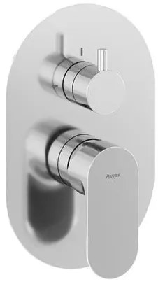 Ravak Eleganta sprchová a vaňová batéria bez podomietkového telesa chróm lesklý X070221