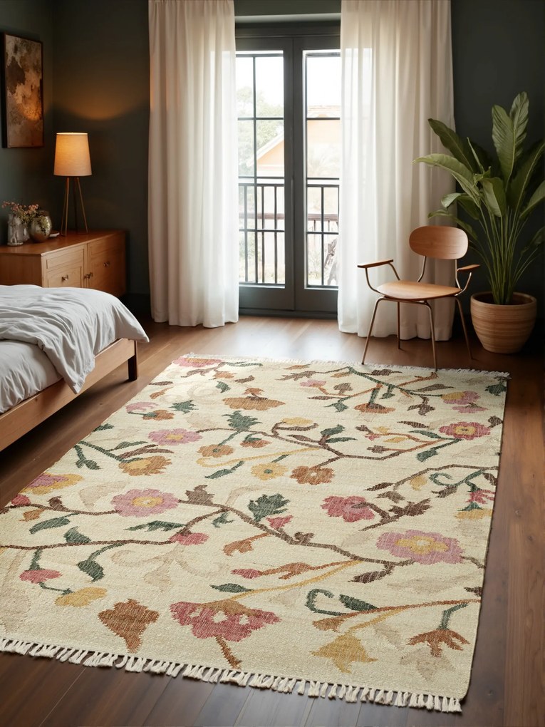 Kusový koberec Violette 106259 Cream/Multi z kolekcie Elle, 200x300, viacfarebná, kuchyňa, ELLE Decoration