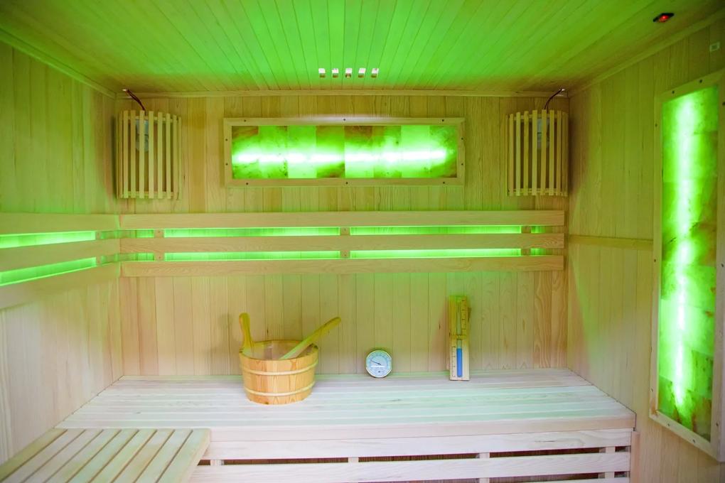 M-SPA - Suchá sauna s pecou 180 x 160 x 200 cm, 6 kW