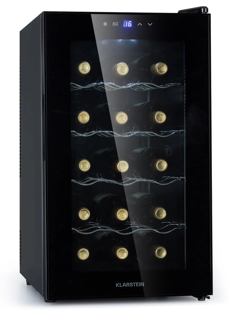 Klarstein Barolo 15 Uno, vinotéka, 48 l, 15 fliaš, 11-18°C, 1 zóna