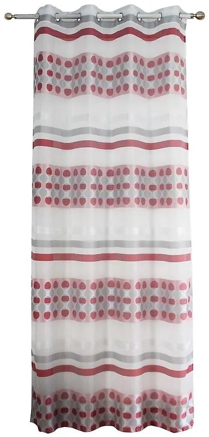 Závesy Tiaki 140x250 18432 červená