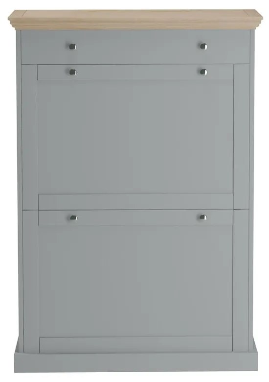 Sivá výklopná skrinka na topánky Binz – Støraa