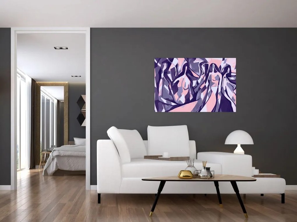 Obraz - Abstraktné ženy (90x60 cm)