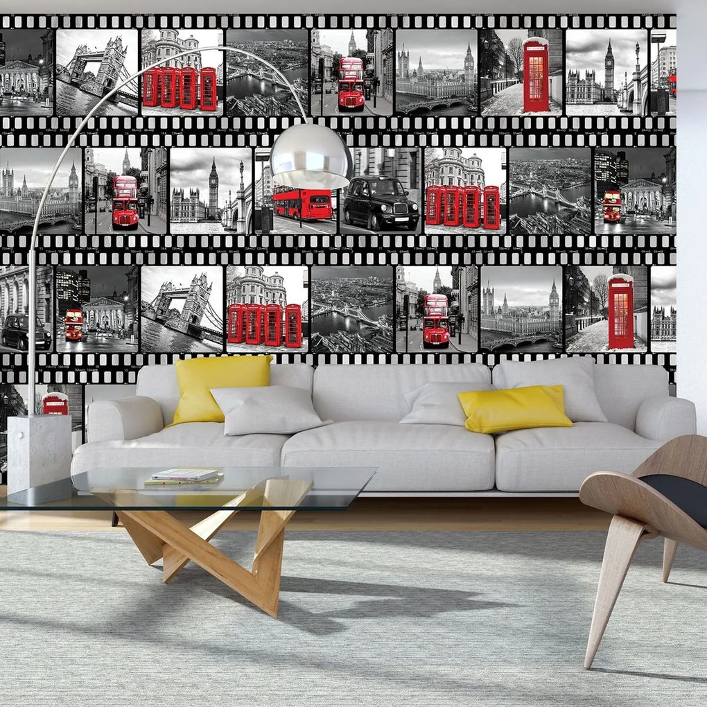 Fototapeta - Filmový pás - Londýn (152,5x104 cm)
