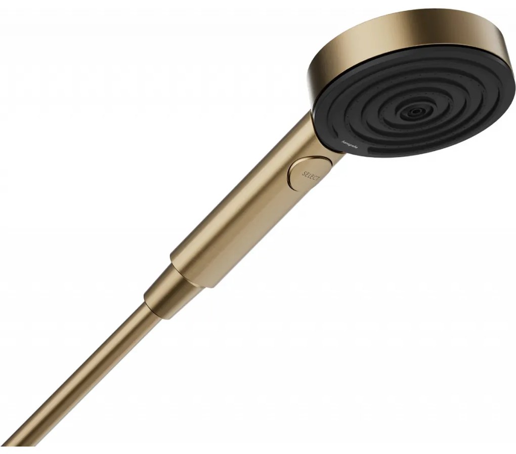 Hansgrohe Pulsify Select S - Ručná sprcha 105 3jet Relaxation, kartáčovaný bronz 24110140