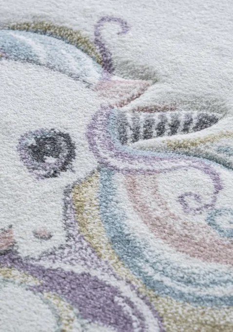 Detský koberec PASTEL KIDS UNICORN