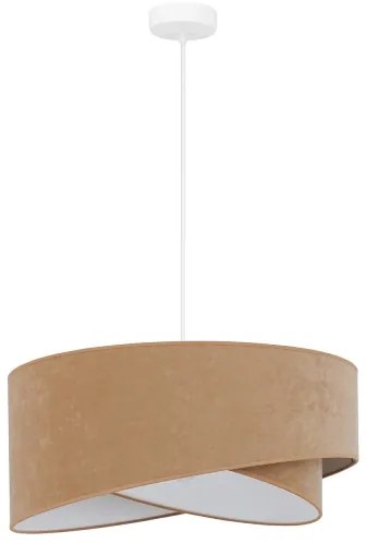 Brilagi - LED Luster na lanku LYRA 1xE27/15W/230V hnedá/biela