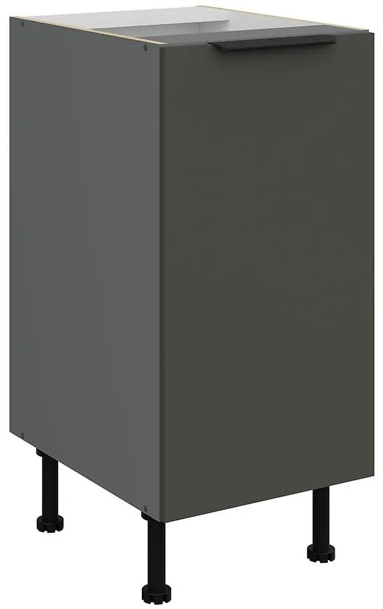 Kuchynská skrinka Aria-Gr/Ant Anti Fingerprint 40d 1f Bb