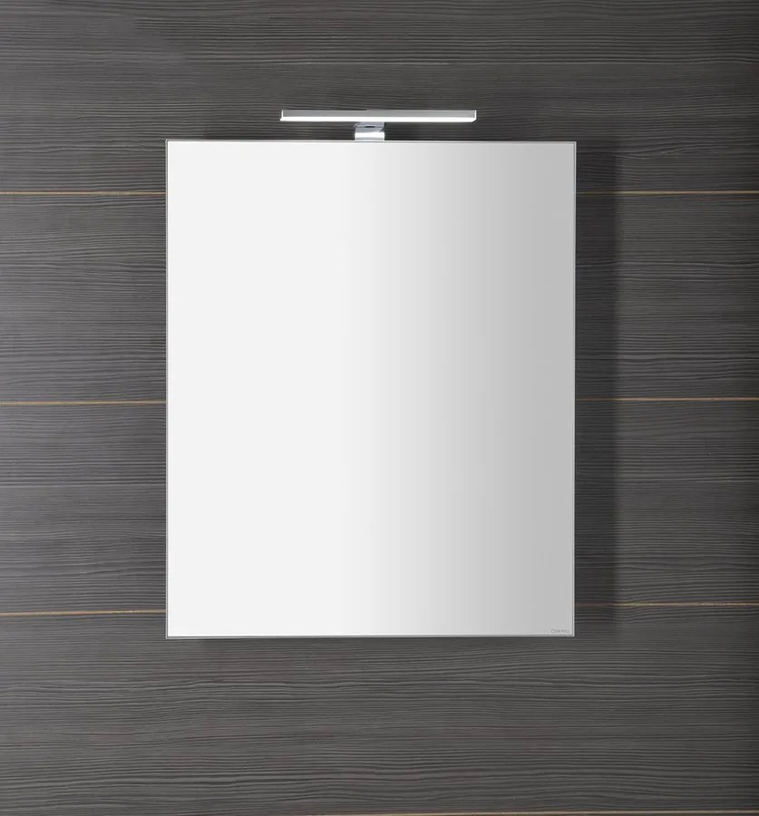 Sapho Sapho, GRETA galérka s LED osvetlením, 60x70x14cm, biela mat, GR060-0031