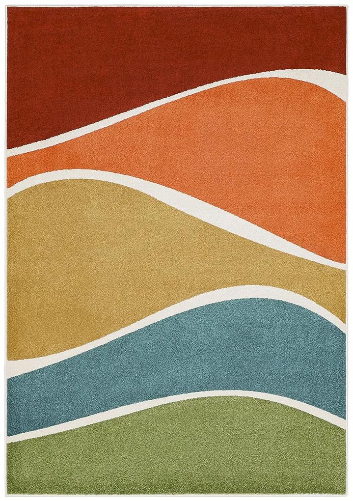 Koberce Breno Kusový koberec PLAY J4/VCV, viacfarebná,80 x 150 cm