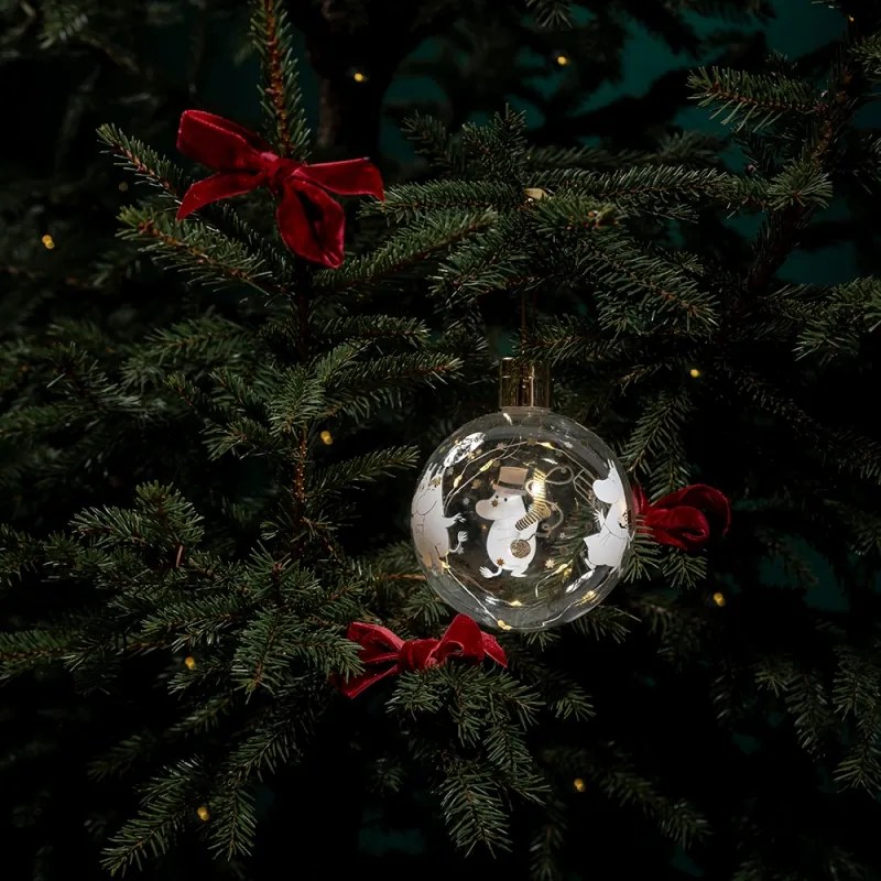 LED vianočná ozdoba Moomin Sparkling stars 11cm