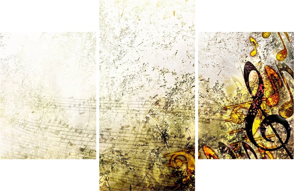 Obraz - Sila hudby (90x60 cm)