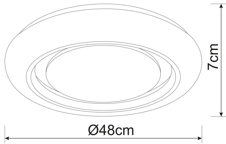 GLOBO RADA 483111-28SH Stropné svietidlo