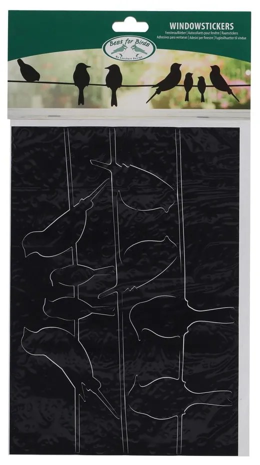 Samolepka proti vtáctvu na okno 33x23 cm – Esschert Design