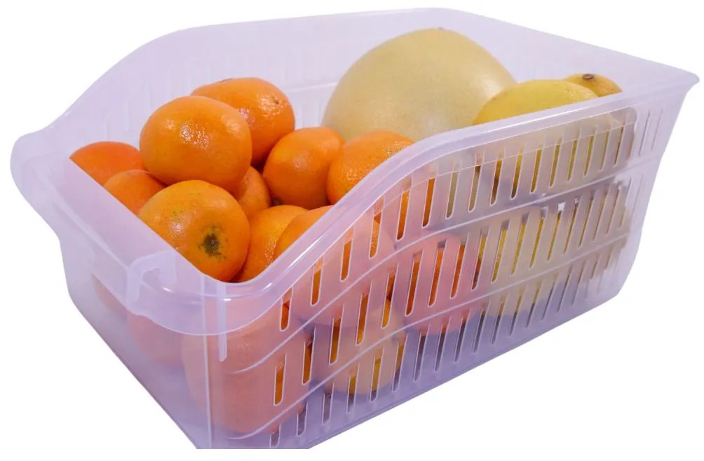 Orion Organizér, košík do chladničky aj do police - ADEL transp. 30 x 20 x 13 cm