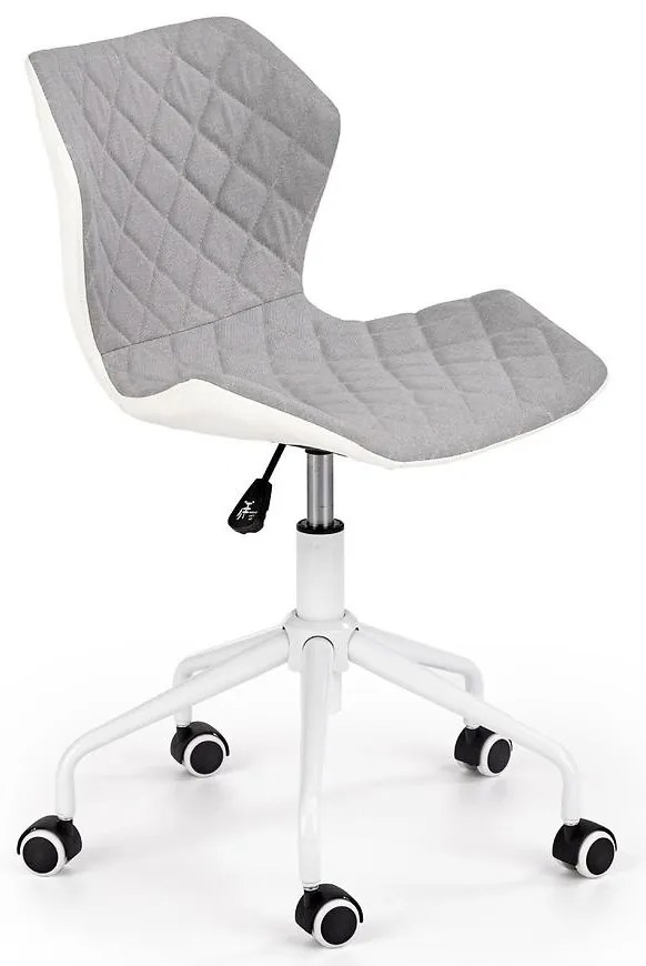 Kancelárske kreslo Matrix 3 Šedá/Biely