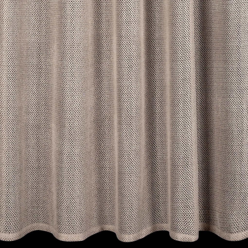 ZÁVES NA PÁSKE ALEKSA 140X270 CM BÉŽOVÁ