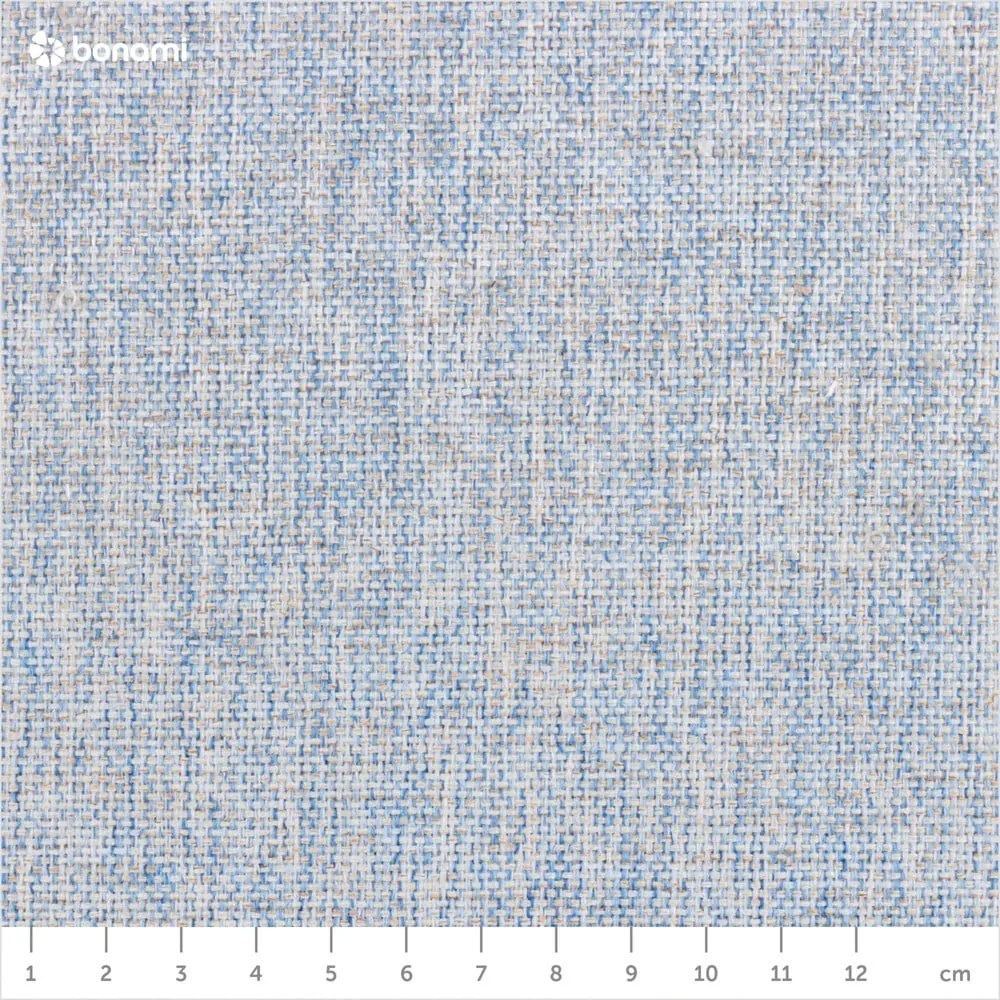 Svetlomodrá rozkladacia variabilná rohová pohovka Miuform Dazzling Daisy