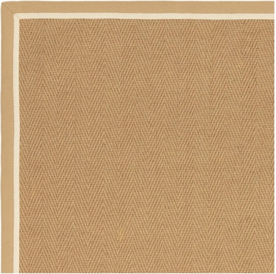 Obojstranný/ručne tkaný jutový koberec v prírodnej farbe 160x230 cm Bordo Herringbone Linen – Asiatic Carpets