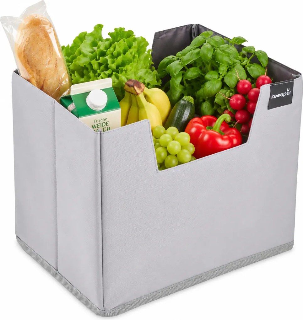 Keeeper Pevný skladací box / organizér do kufra na nákup NEO , 19L, 31,5 x 23 x 26,5 cm
