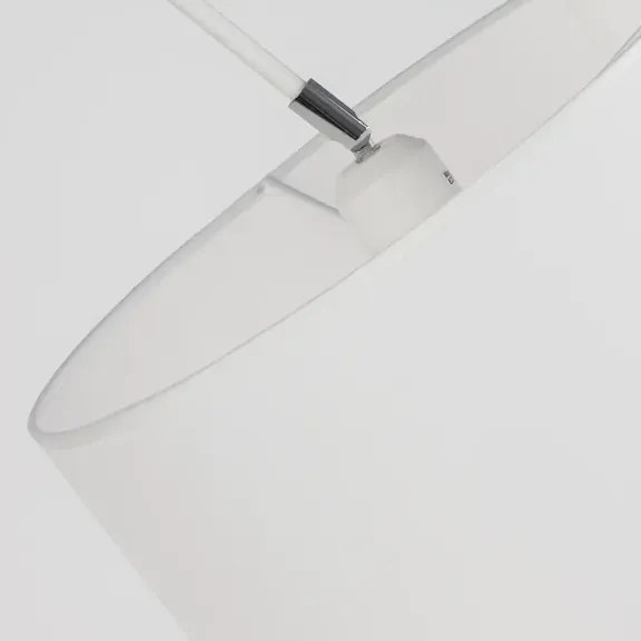 Retro stojaca lampa Sama 90 biele