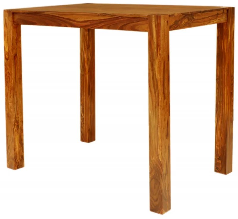Barový stôl 120x110x80 indický masív palisander Super natural