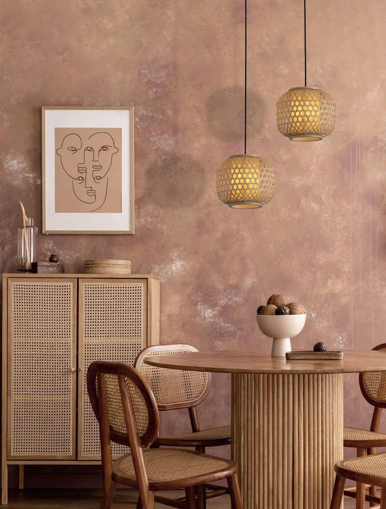 LED čierny moderný luster Asma 25