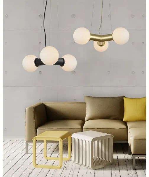 Azzardo AZ3171 - Luster na lanku POPE 3xE27/40W/230V