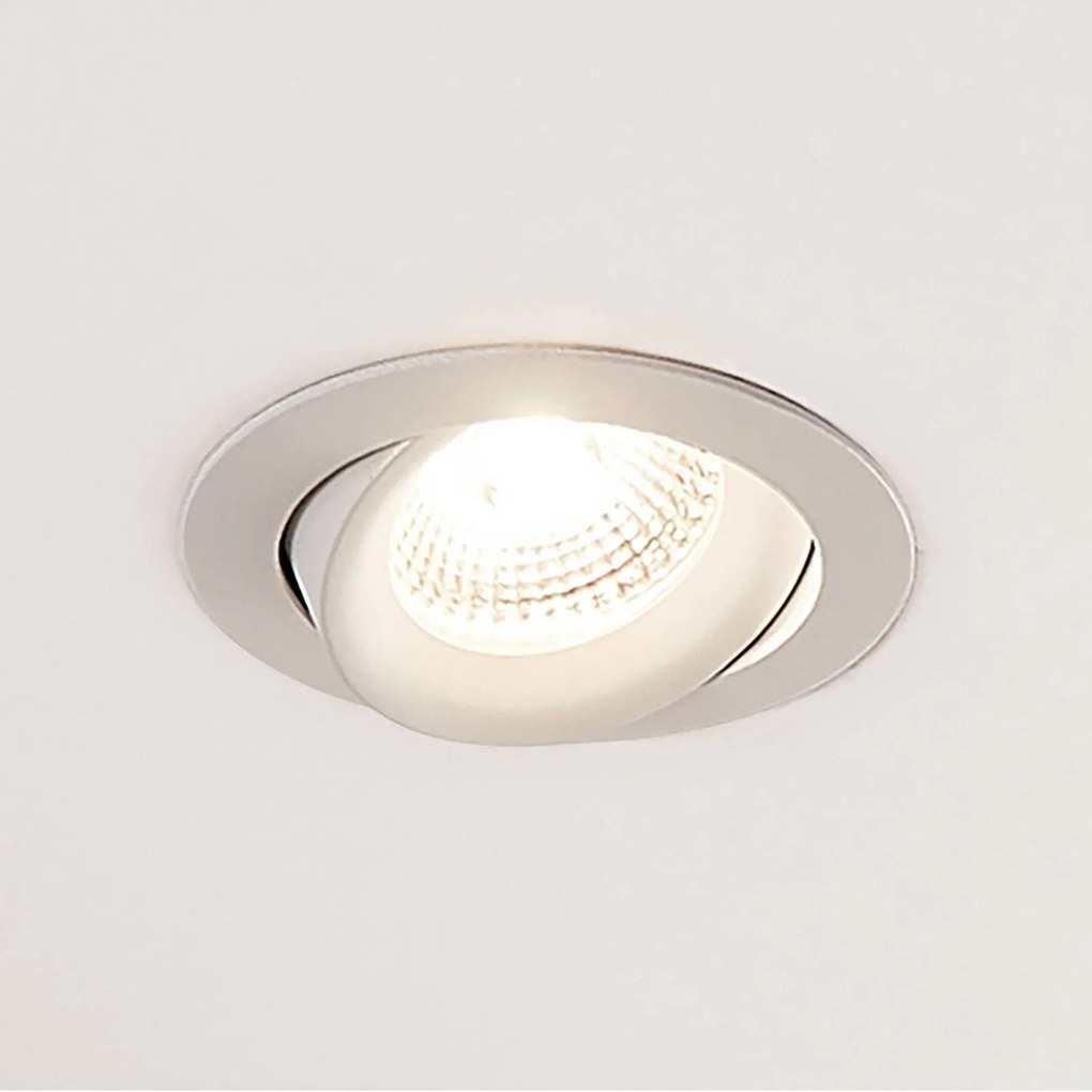 Arcchio Ozias zapustené LED svietidlo biele 6 W