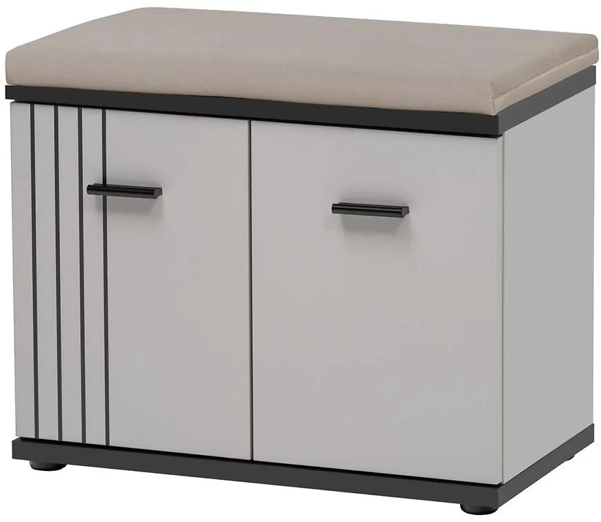 Skrinka na topánky Hugo Cc Hg F+P2 Kašmír/Čierna