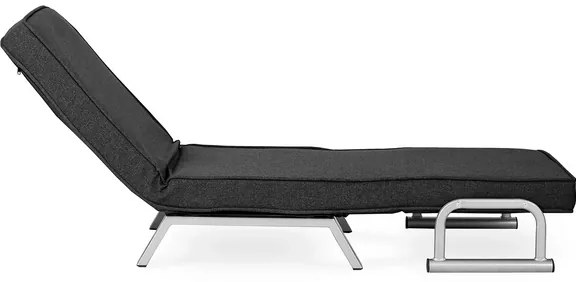 Kreslo pohovka rozkladacia PRATO čierna - vintino.sk