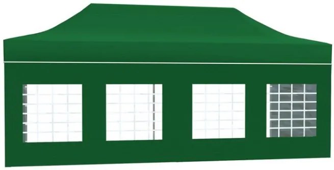 Nožnicový stan POLOPROFI PLUS 3x6 zelený