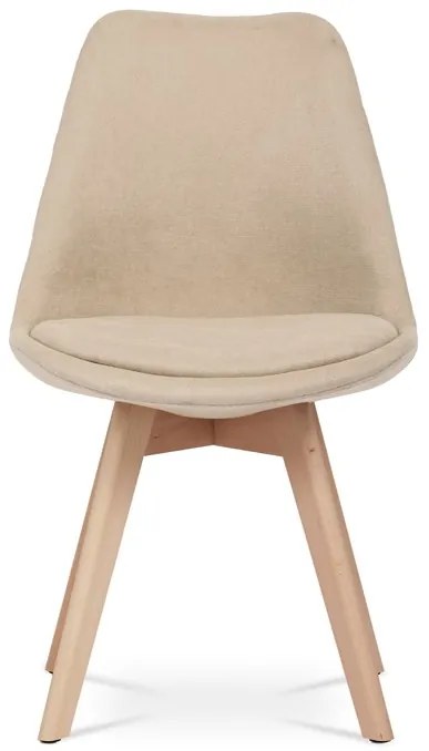 Autronic BONTEC Jedálenská stolička, hnedá, látka, CT-751 BR2 Farba: Béžová