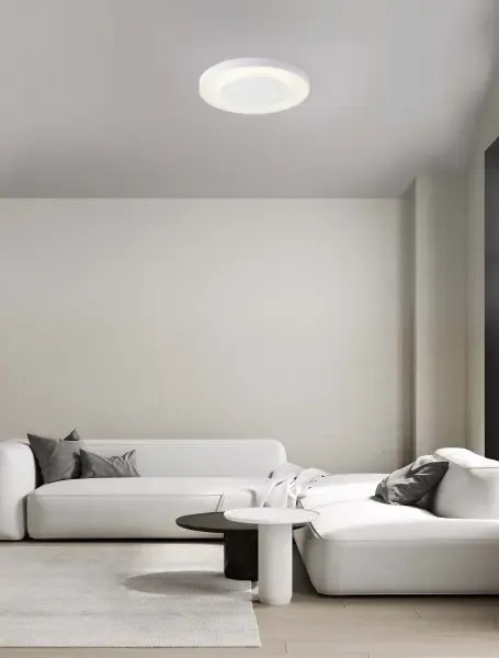 LED stmievateľné biele moderné stropné svietidlo Pada 60