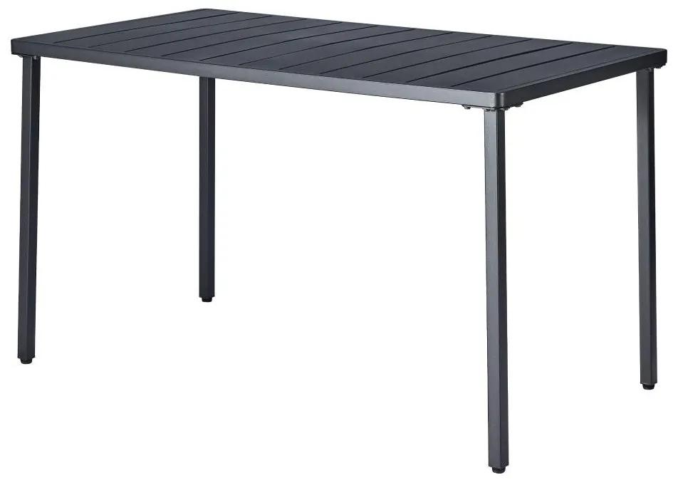 Záhradný stôl SALTAN (čierna) (pre 4-6 osôb). Vlastná spoľahlivá doprava až k Vám domov. 1091744